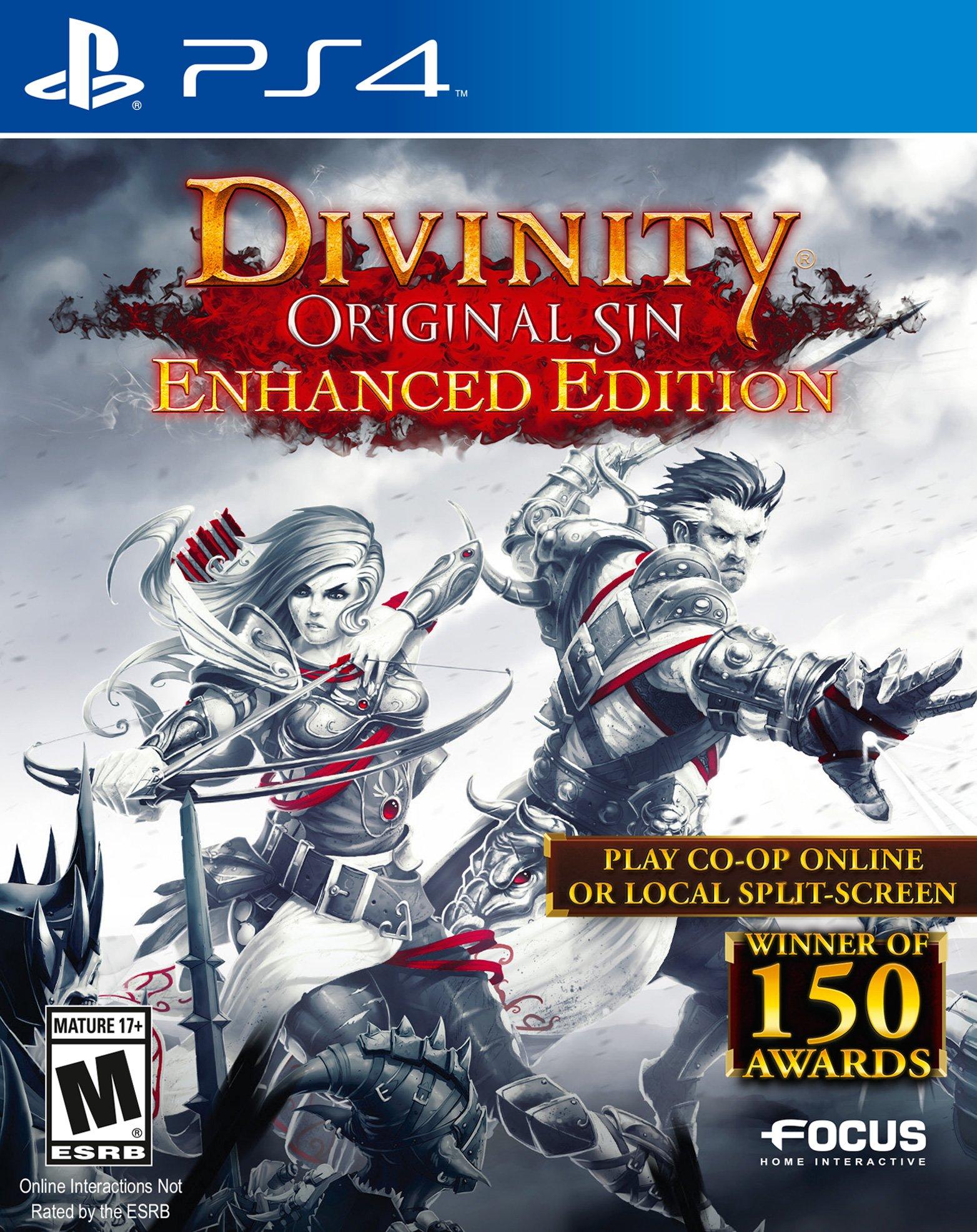 USADO: Jogo Divinity Original Sin Enhanced Edition- PS4- Mídia