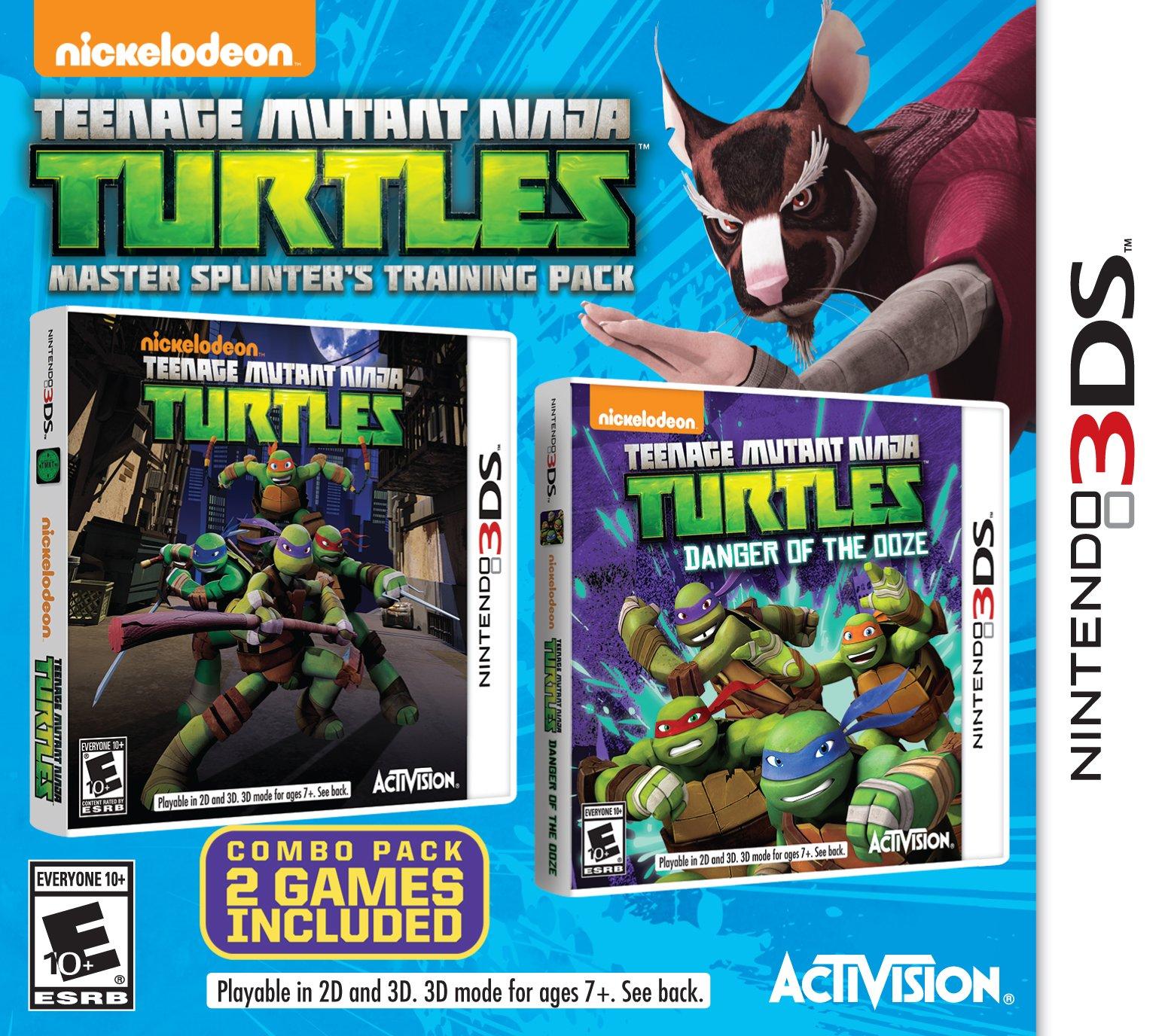 Teenage Mutant Ninja Turtles: Master Splinter's Training Pack - Nintendo 3DS, Pre-Owned -  Activision, 77064