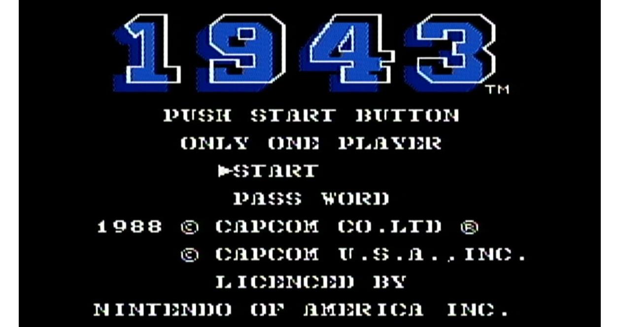 1943: The Battle of Midway - Nintendo (NES)