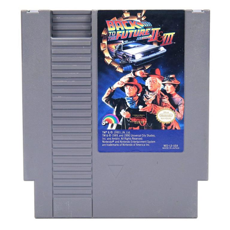 Back to the Future II and III - Nintendo (NES)