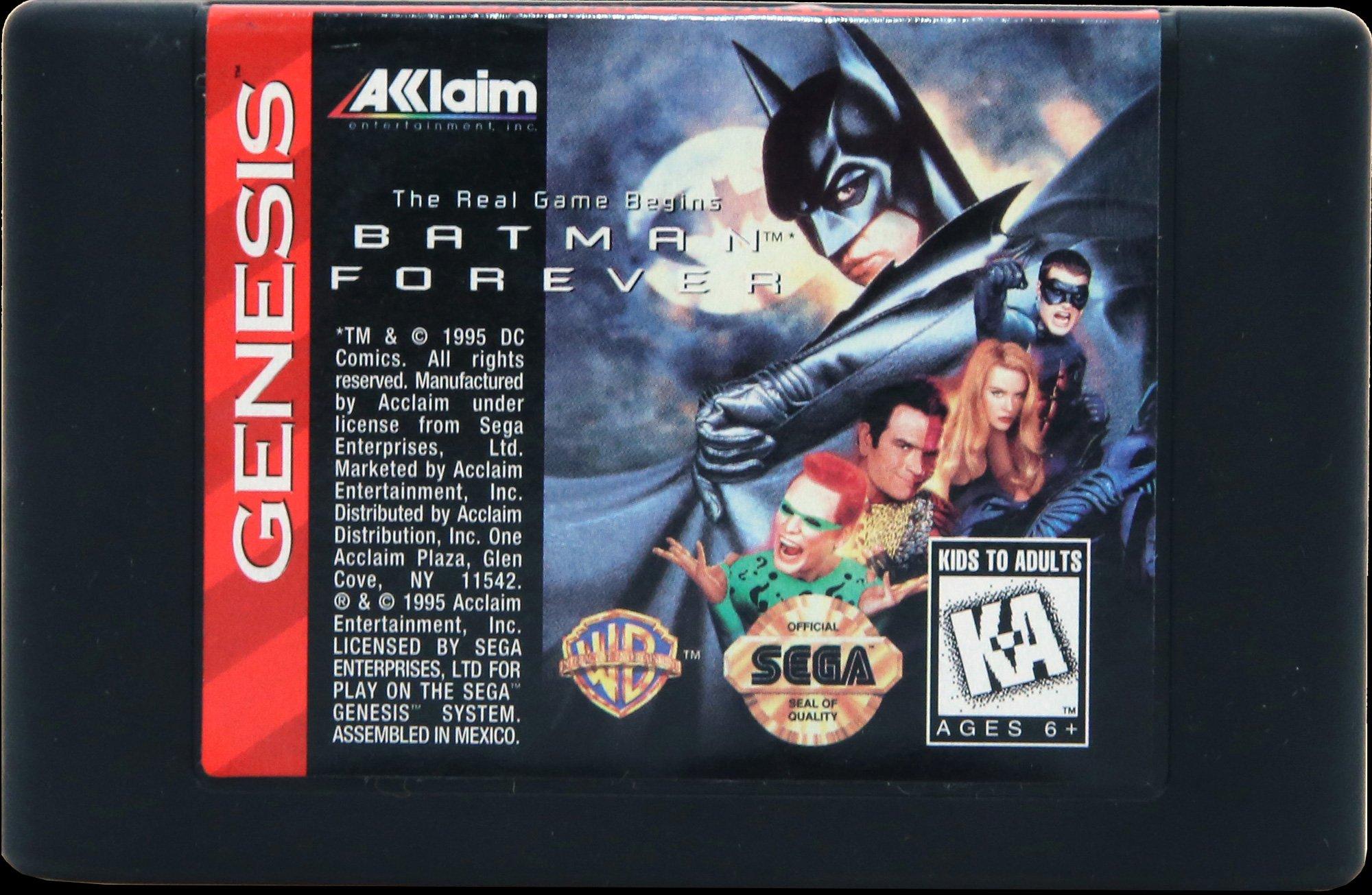 Batman Forever - Sega Genesis | SunSoft | GameStop