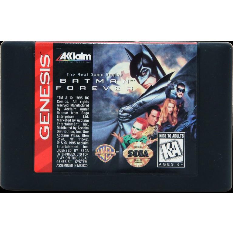 Nintendo Switch SEGA GENESIS GENESIS BATMAN FOREVER Batman Forever - Sega Genesis | SunSoft | GameStop