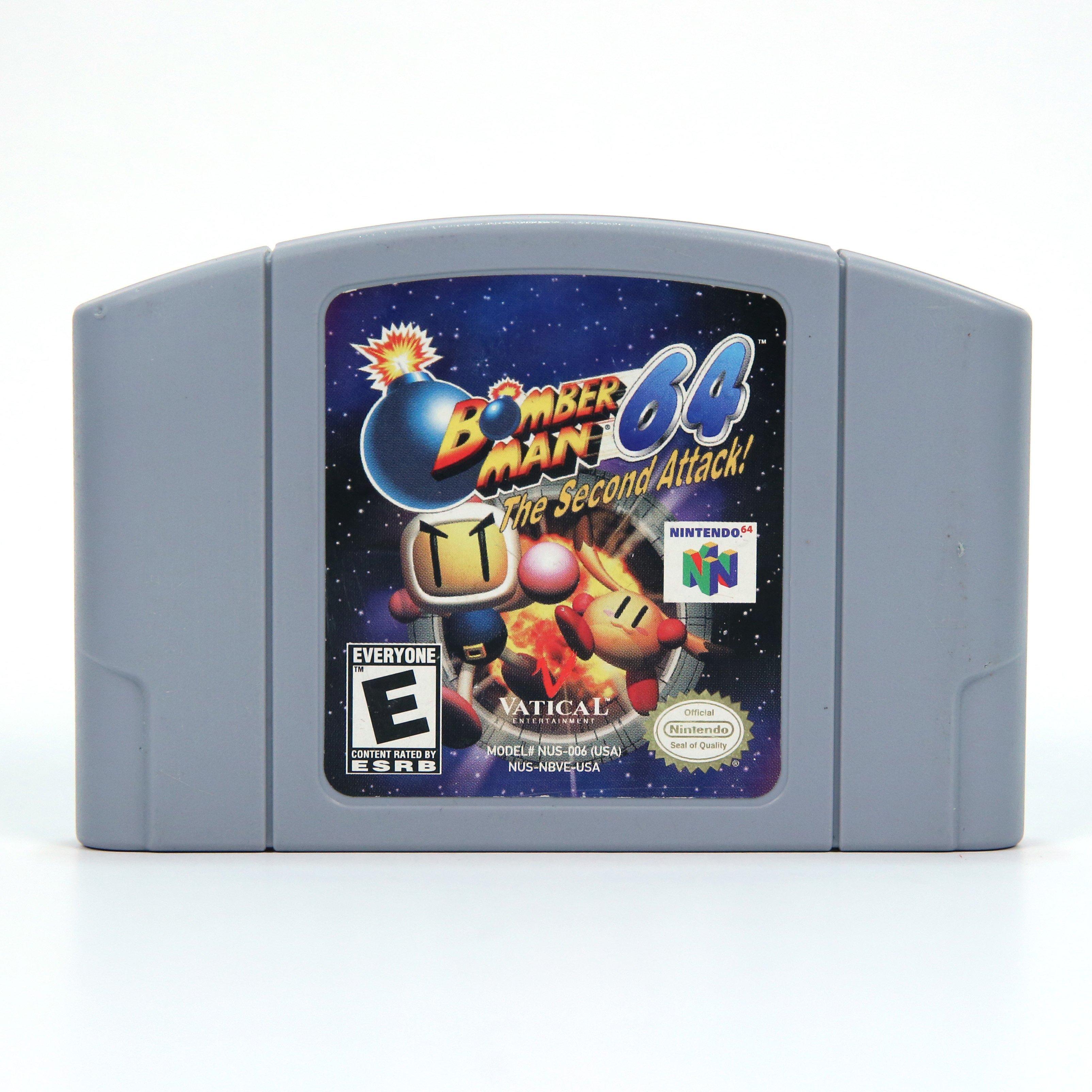 Bomberman 64: The Second Attack! Box Shot for Nintendo 64 - GameFAQs