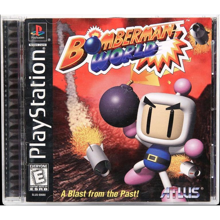 Bomberman World PlayStation Atlus GameStop