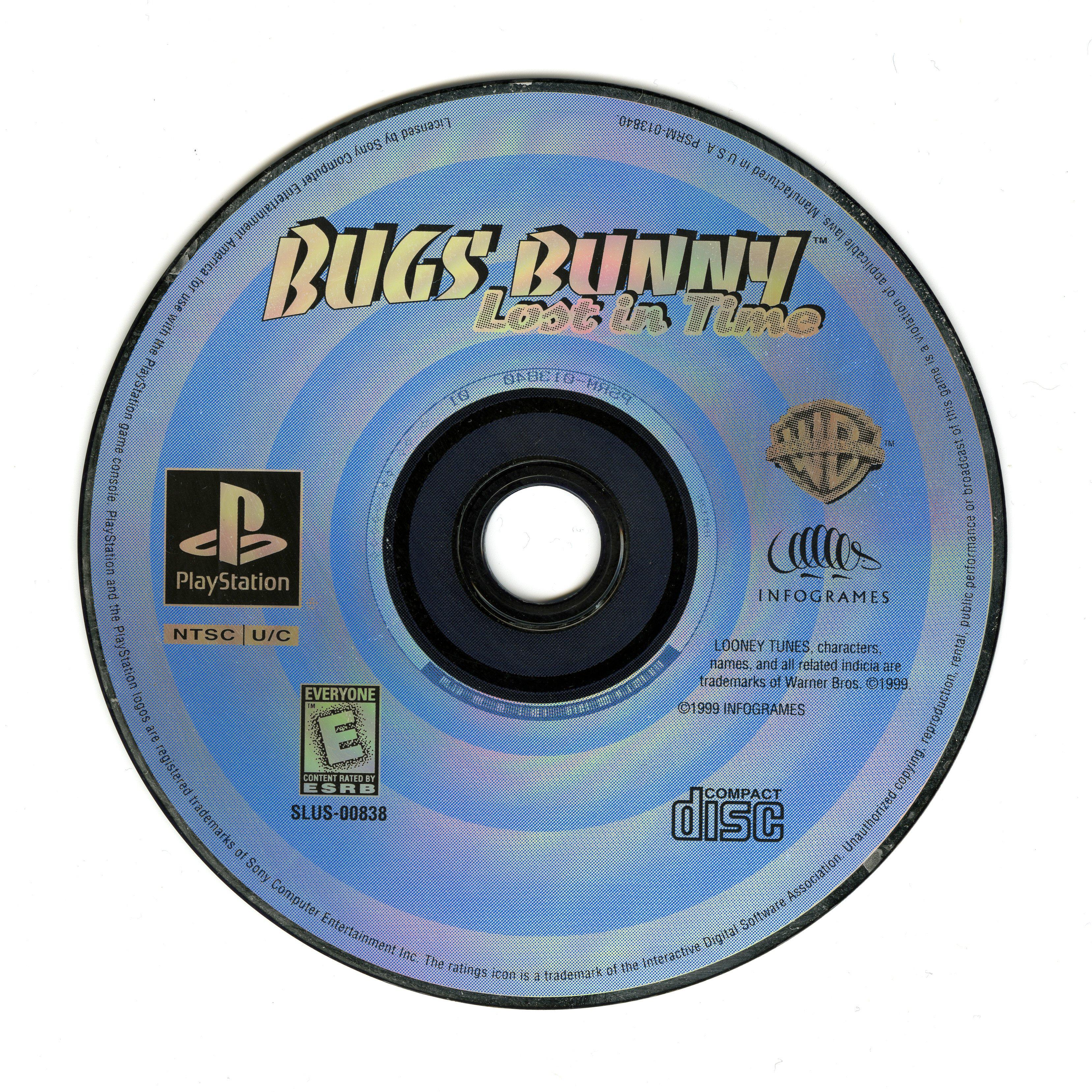 Bugs bunny lost in time deals ps1