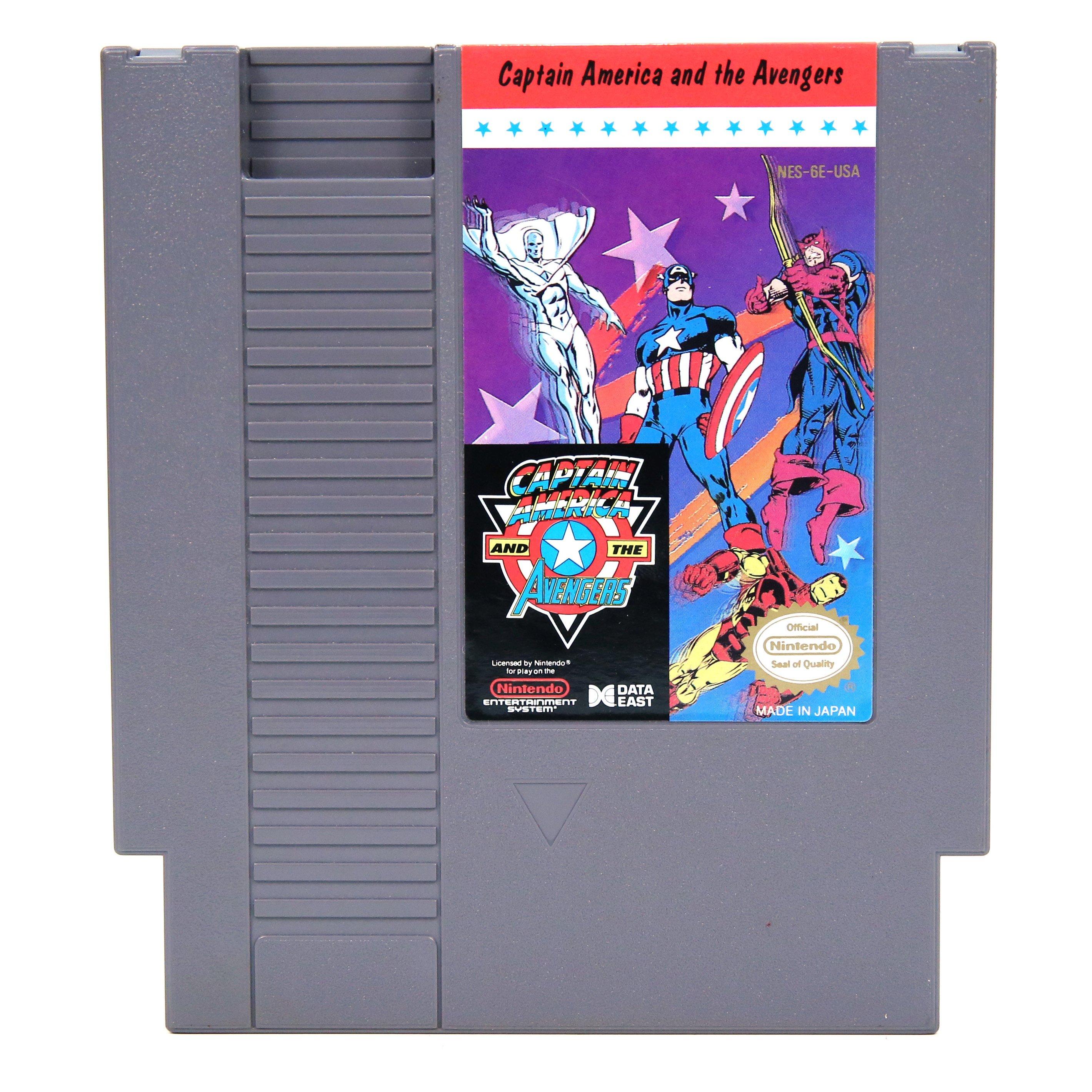 Captain america and shop the avengers nes