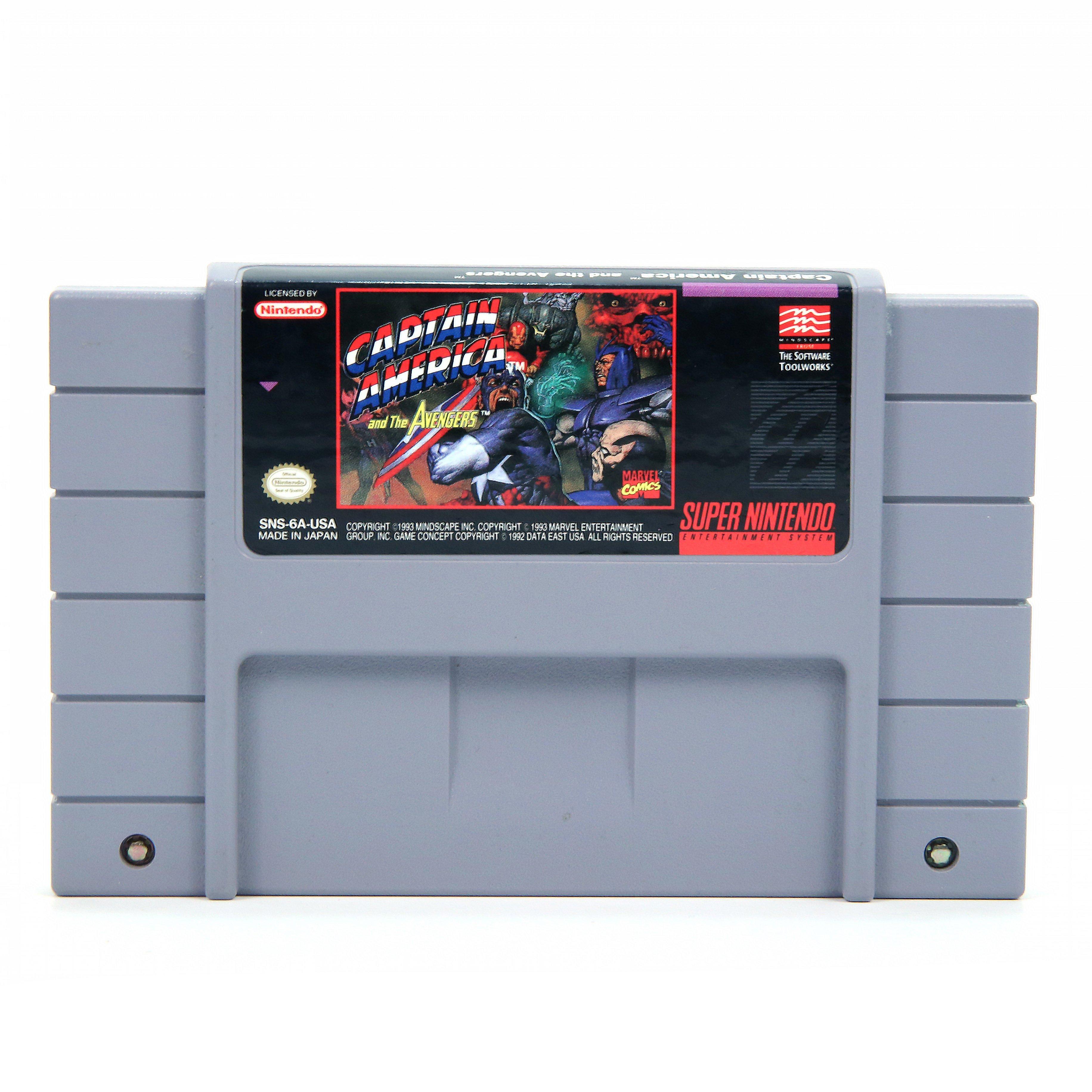 Captain America and the Avengers Super Nintendo Super Nintendo