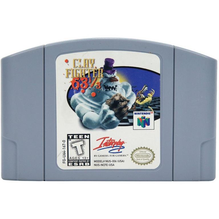 ClayFighter 63 1/3 - Nintendo 64