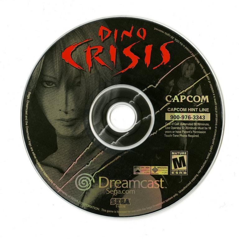 その他 DINO CRISIS Dreamcast Dino Crisis Sega Dreamcast Reproduction – Nightwing Video