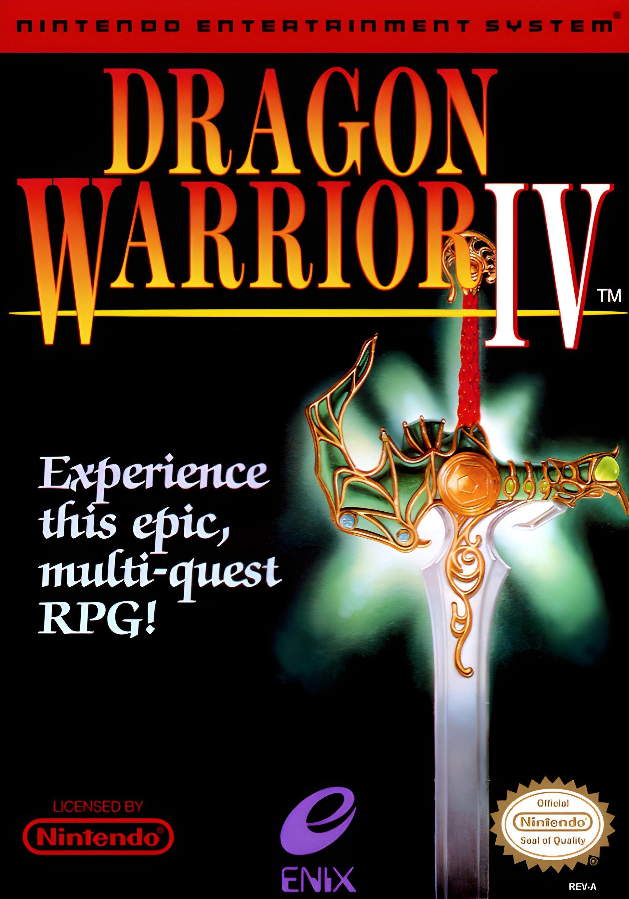Dragon Warrior IV - Nintendo (NES) | Enix | GameStop