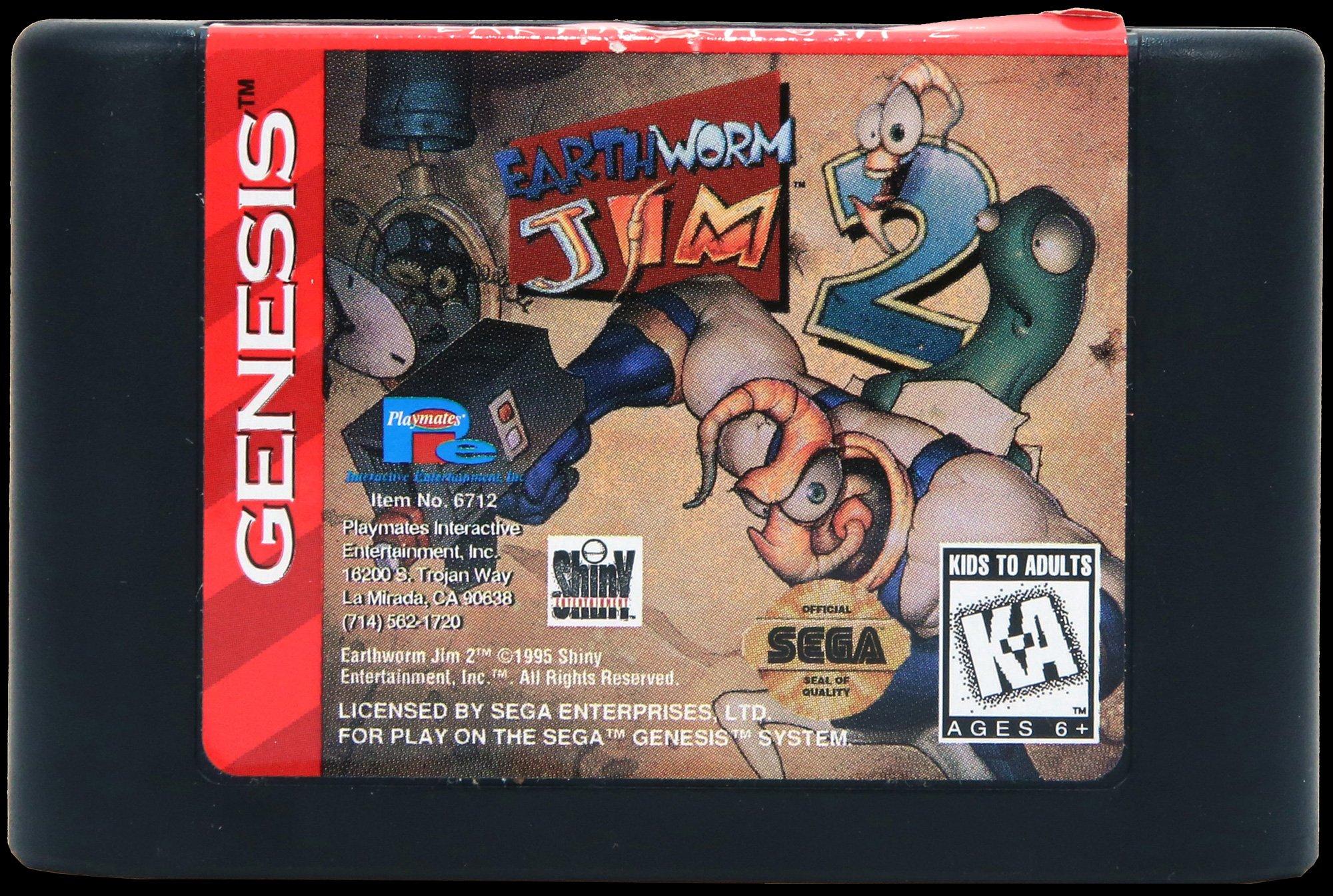 Earthworm jim sega управление