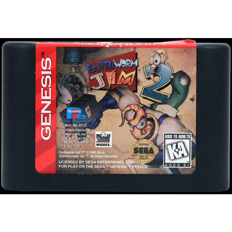 Earthworm Jim 2 - Sega Genesis
