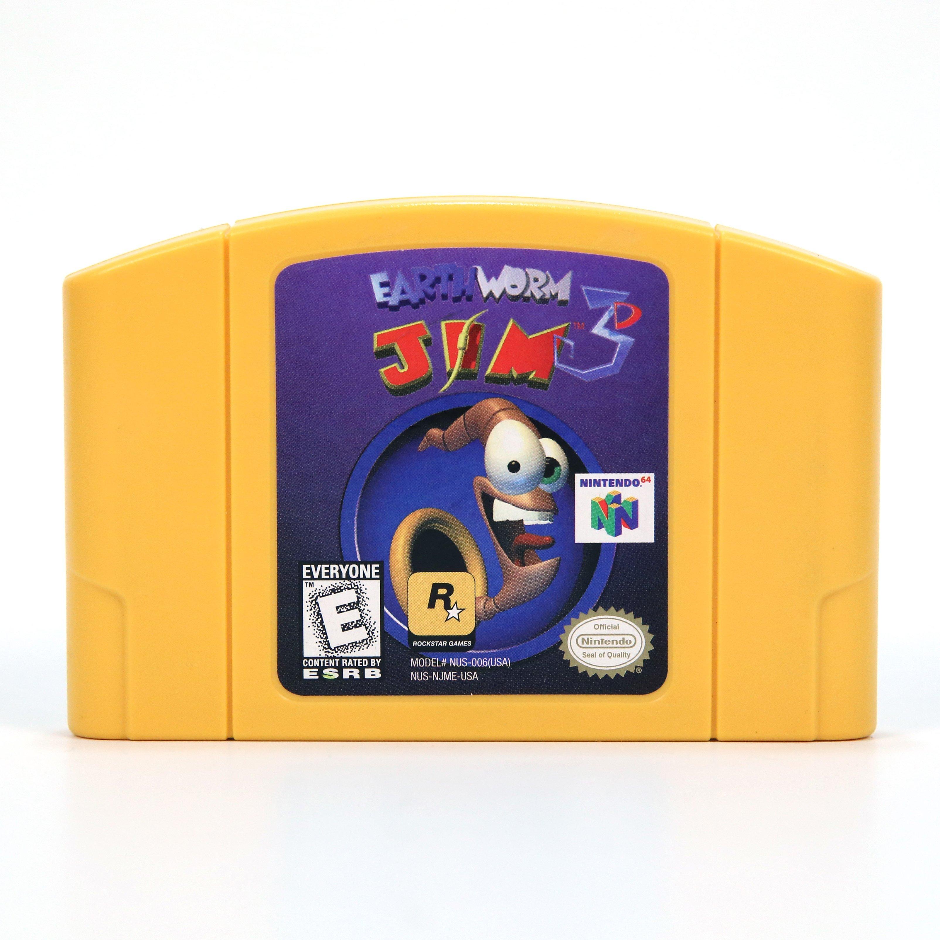 nintendo 64 earthworm jim