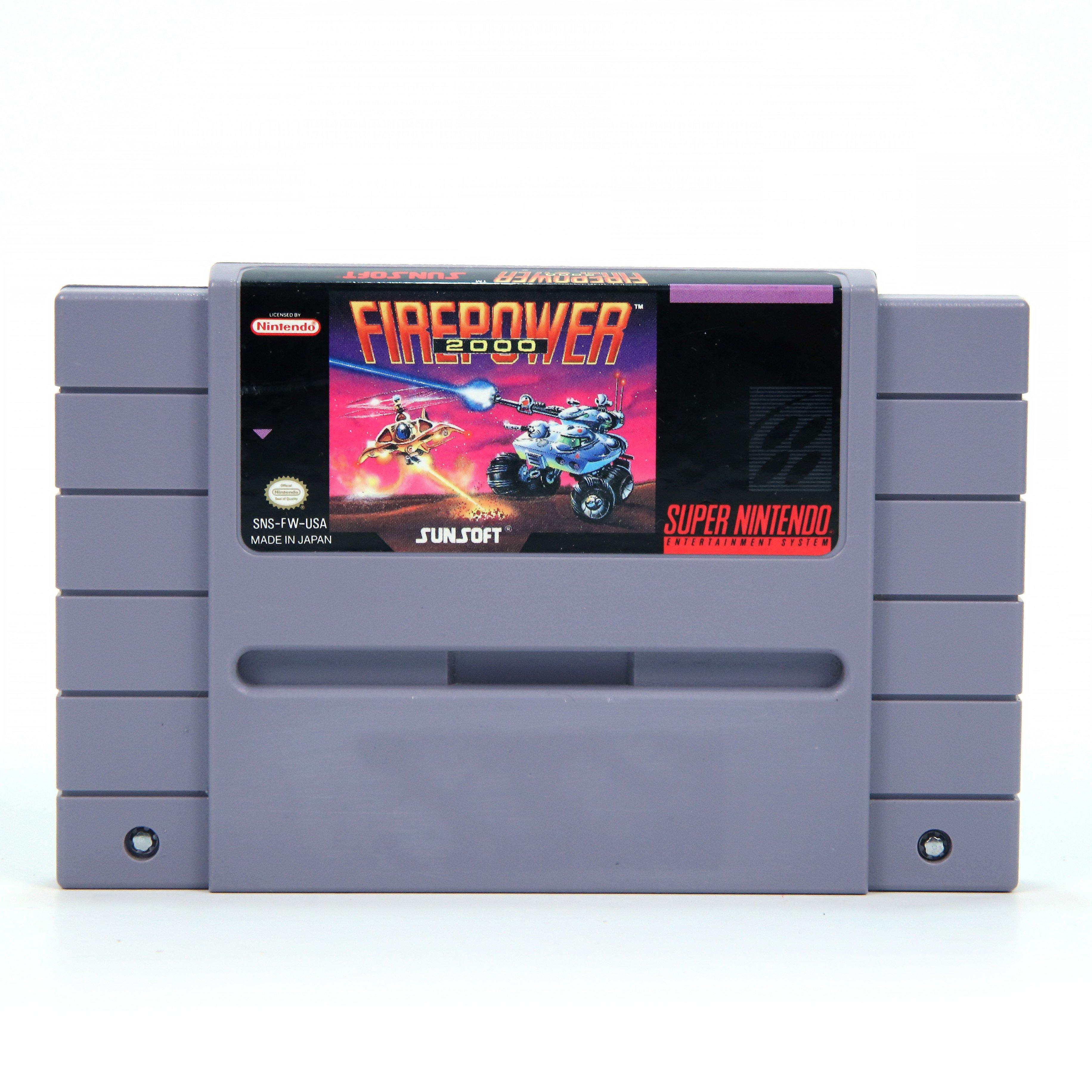 Walkthrough do jogo Firepower 2000 para Super Nintendo 