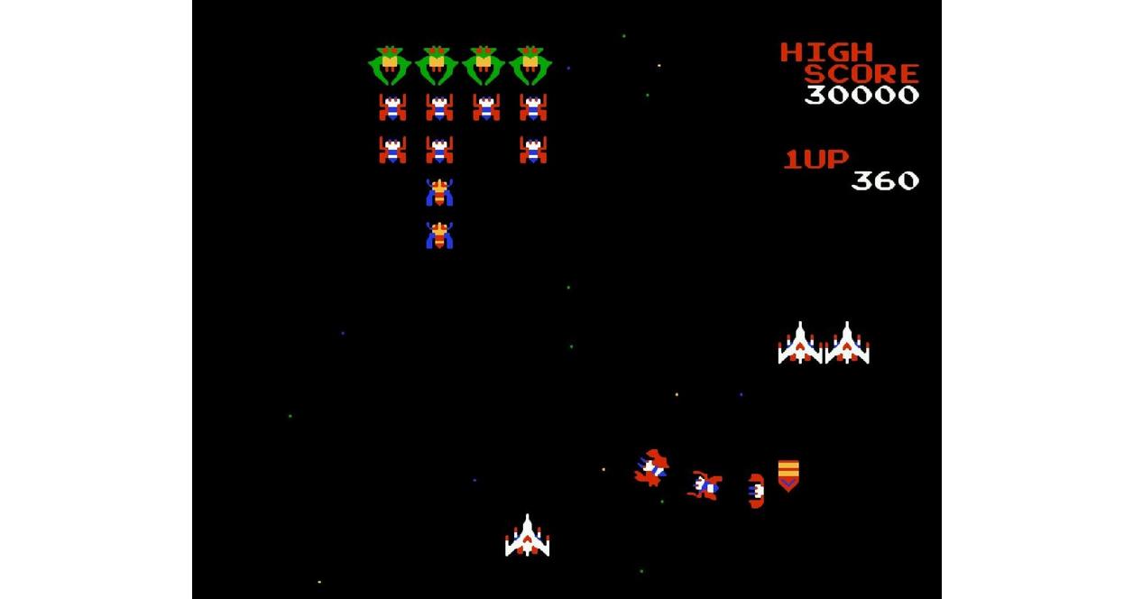 Galaga: Demons of Death - Nintendo (NES)
