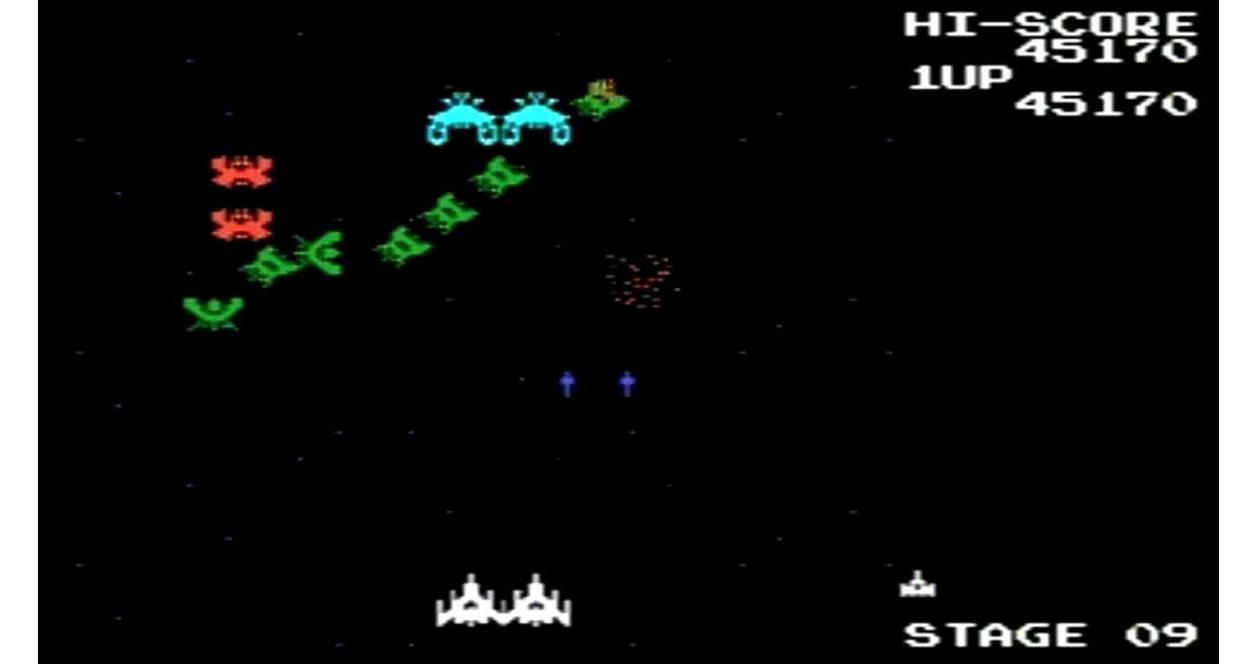 Galaga: Demons of Death - Nintendo (NES)