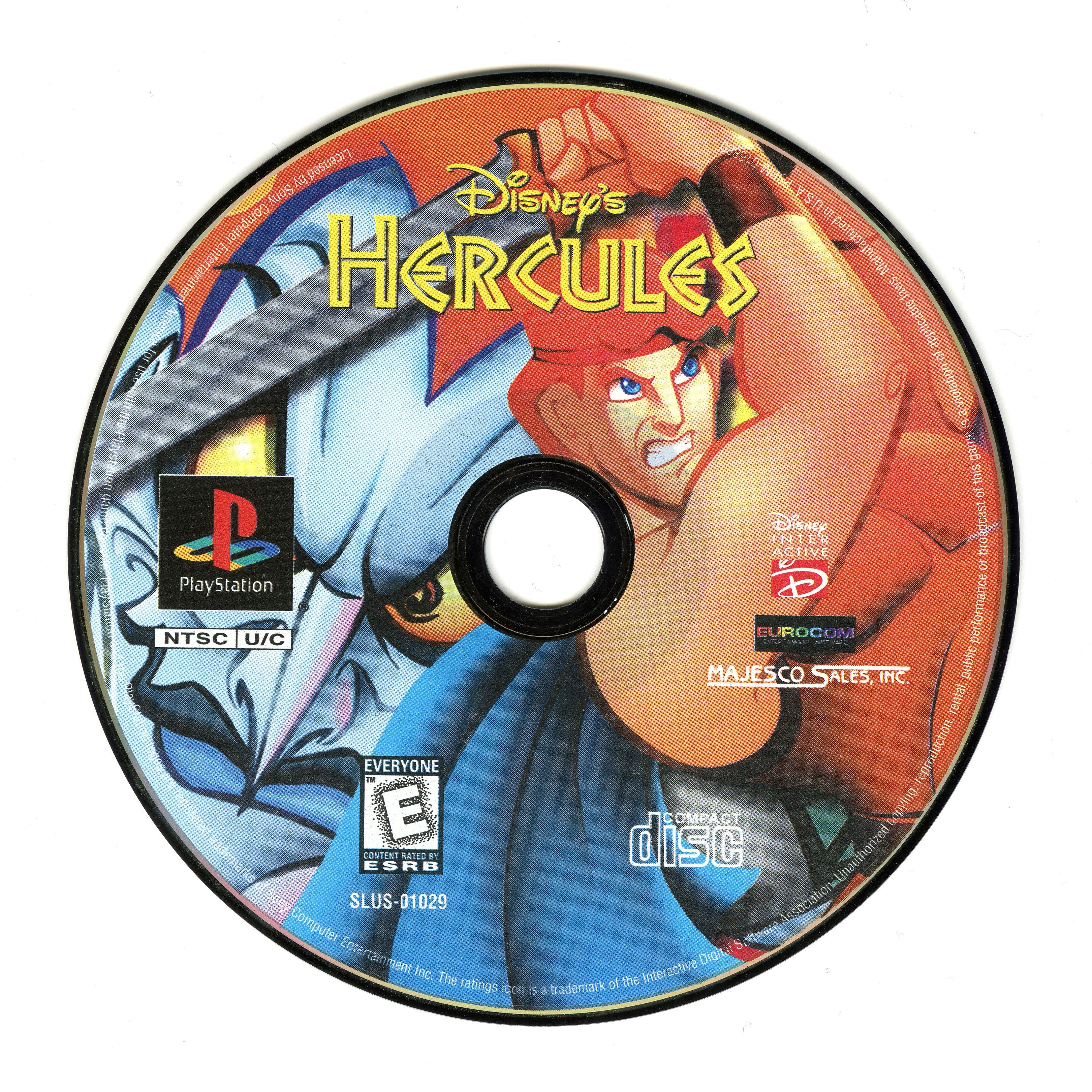 disney's hercules action game ps1