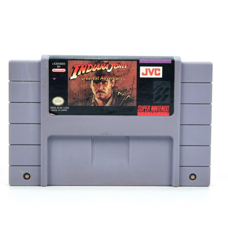 Indiana Jones' Greatest Adventures - Super Nintendo (SNES)