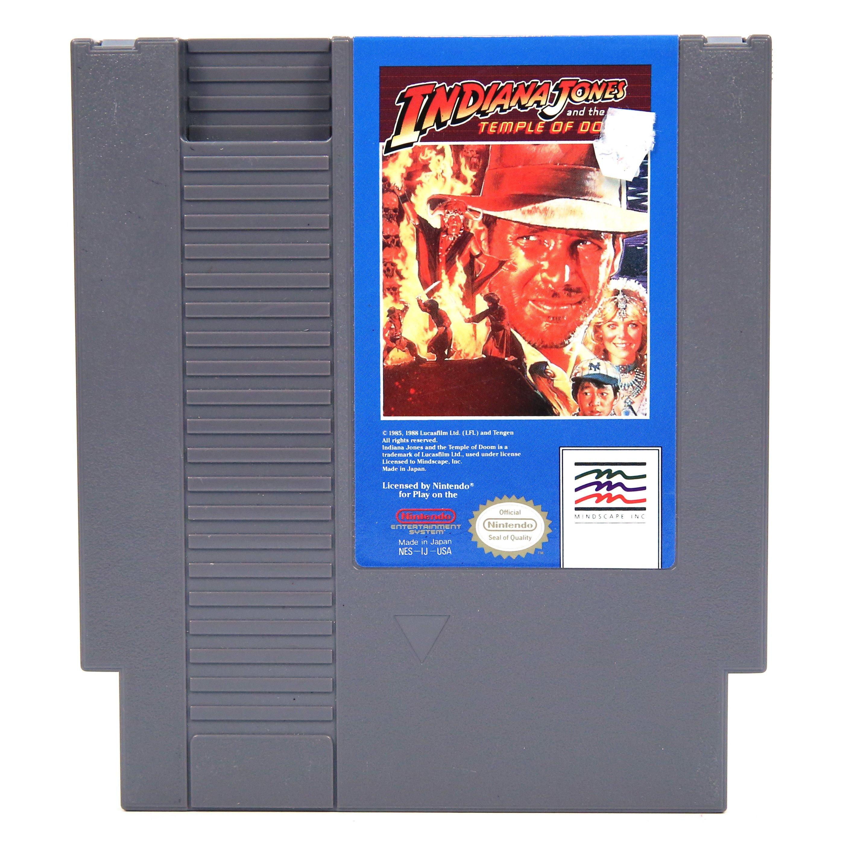 Indiana Jones Temple of Doom - Nintendo