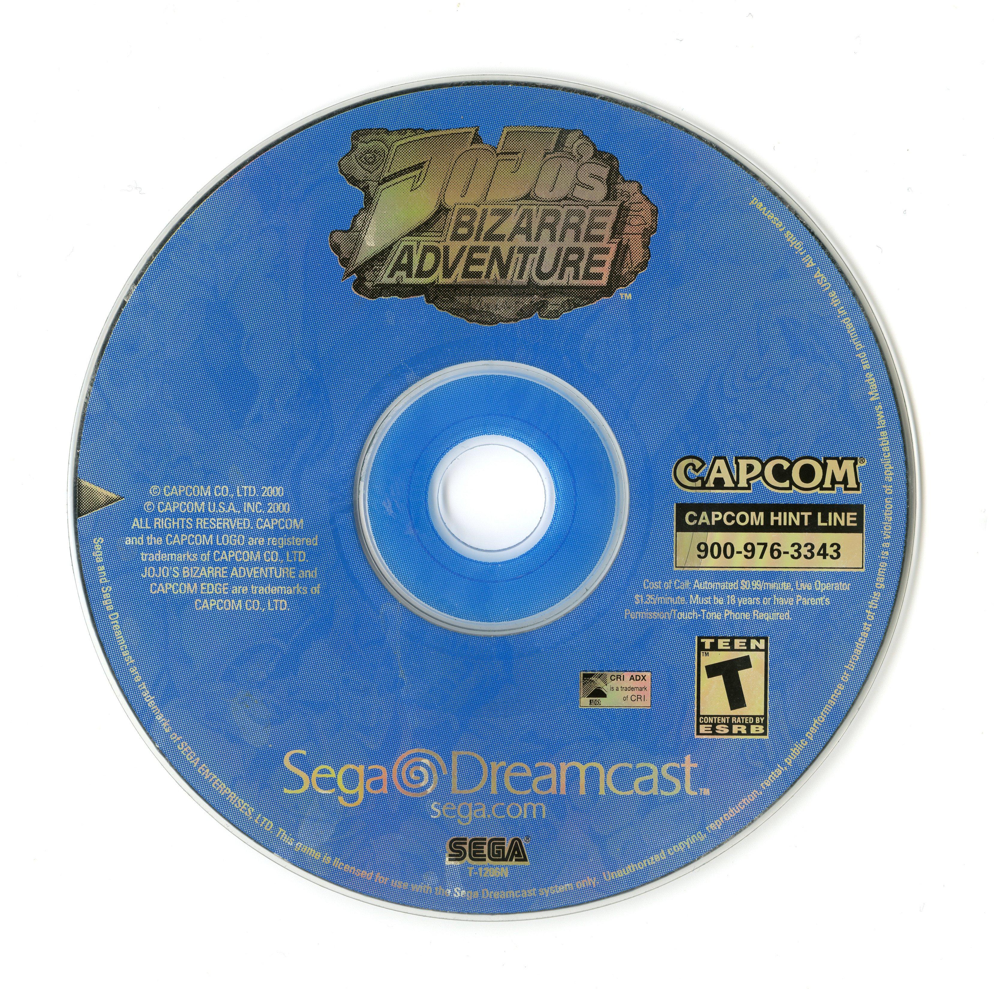 Jojo's Bizarre Adventure | Sega Dreamcast | GameStop