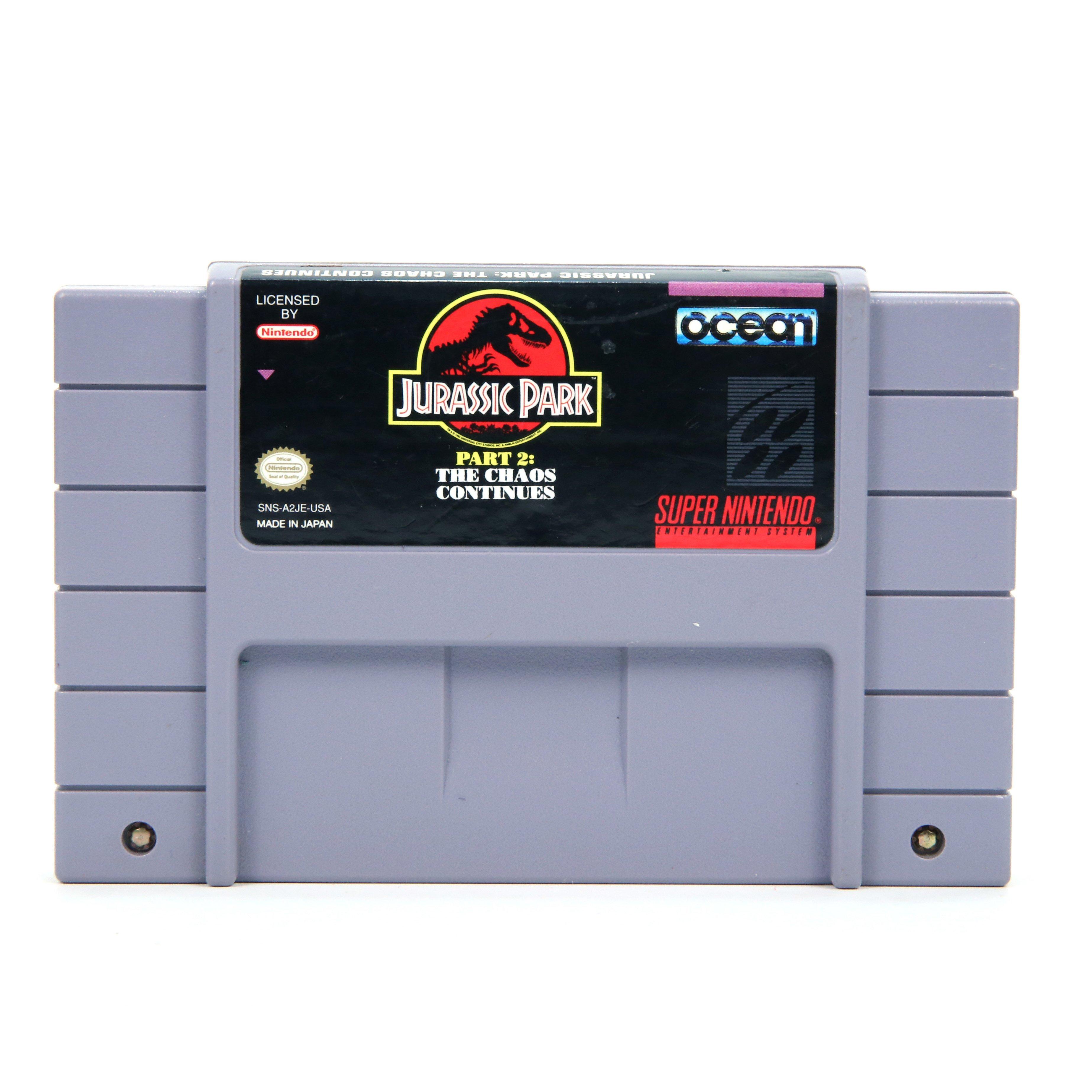 Super nintendo jurassic clearance park 2