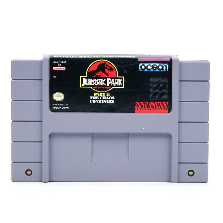Jurassic Park Part 2: The Chaos Continues - Super Nintendo (SNES)