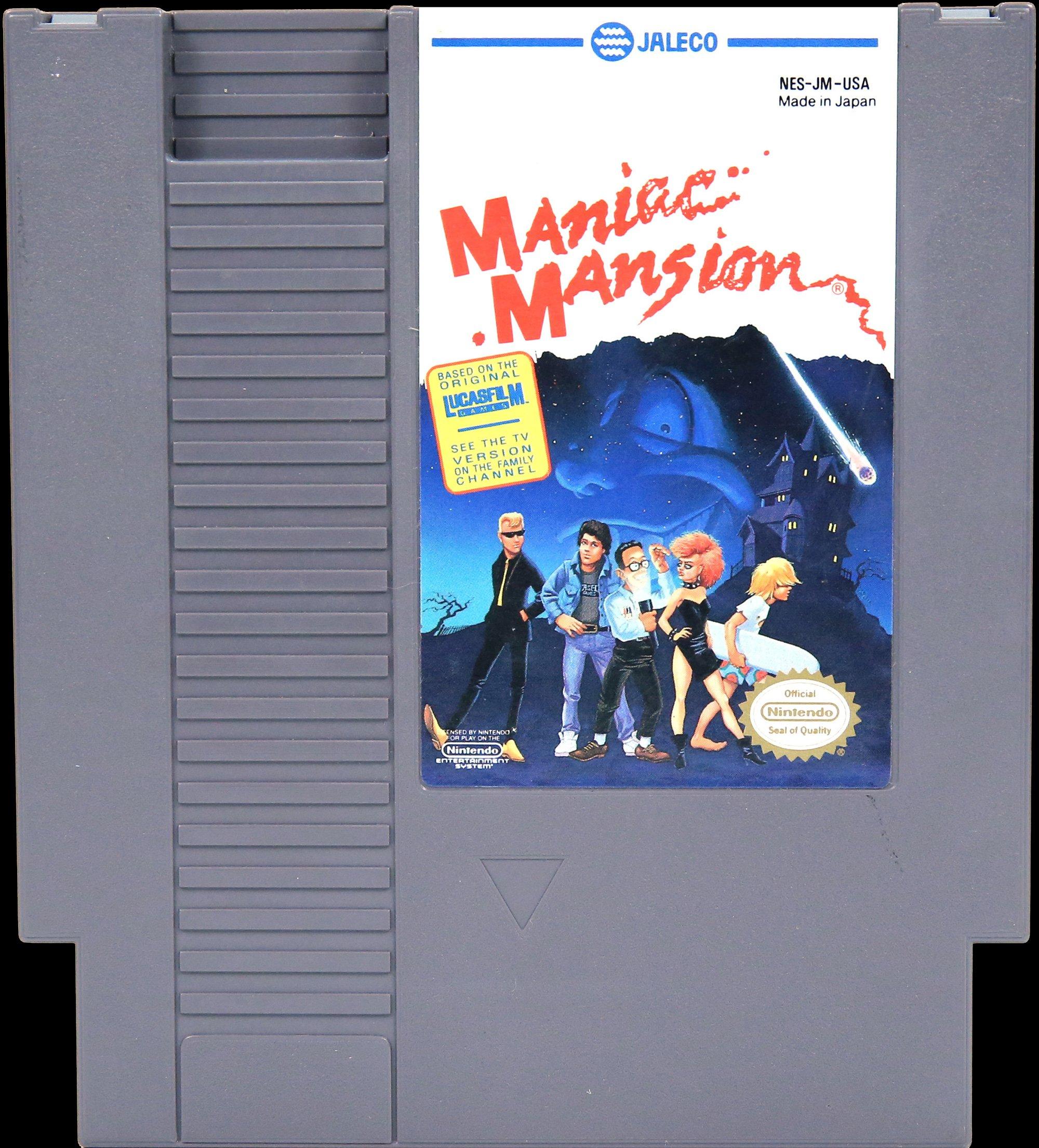 maniac mansion nintendo