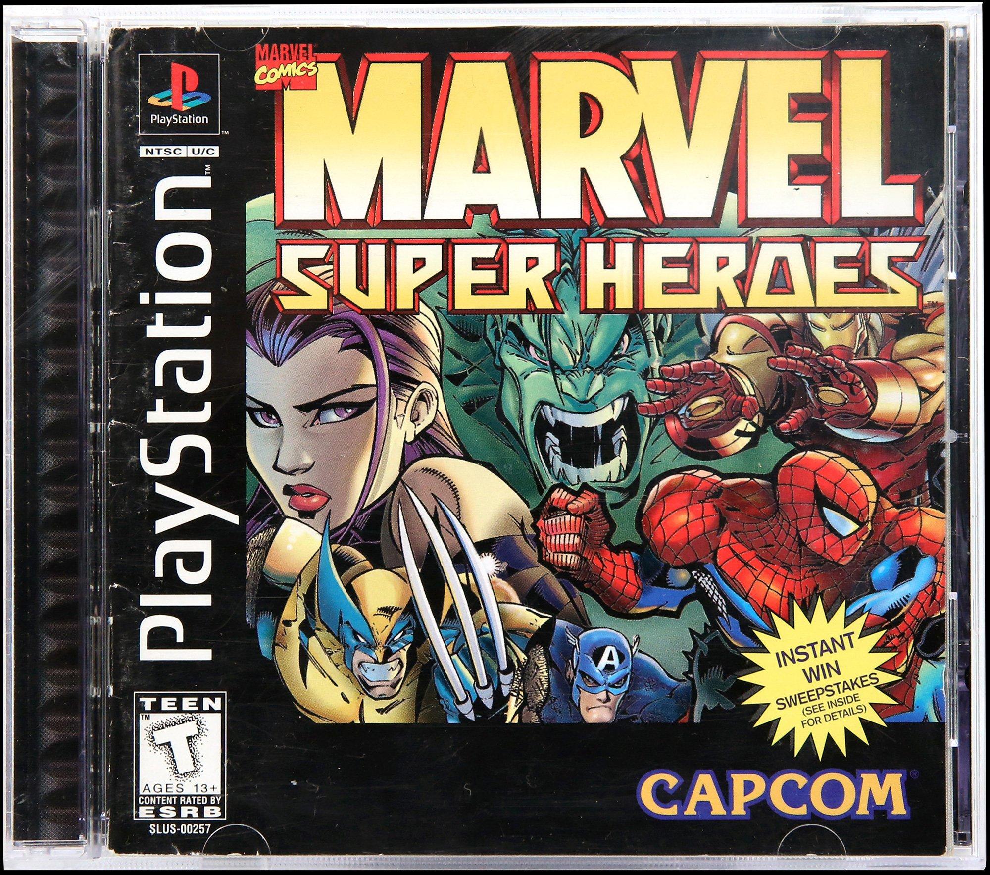 marvel super heroes ps1