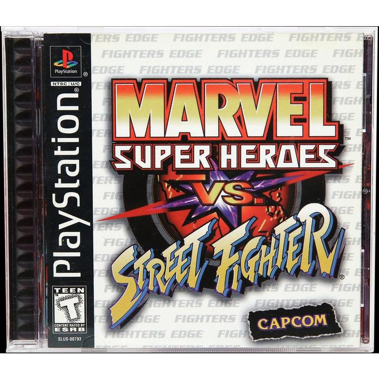 Marvel Super Heroes vs. Street Fighter - PlayStation 1