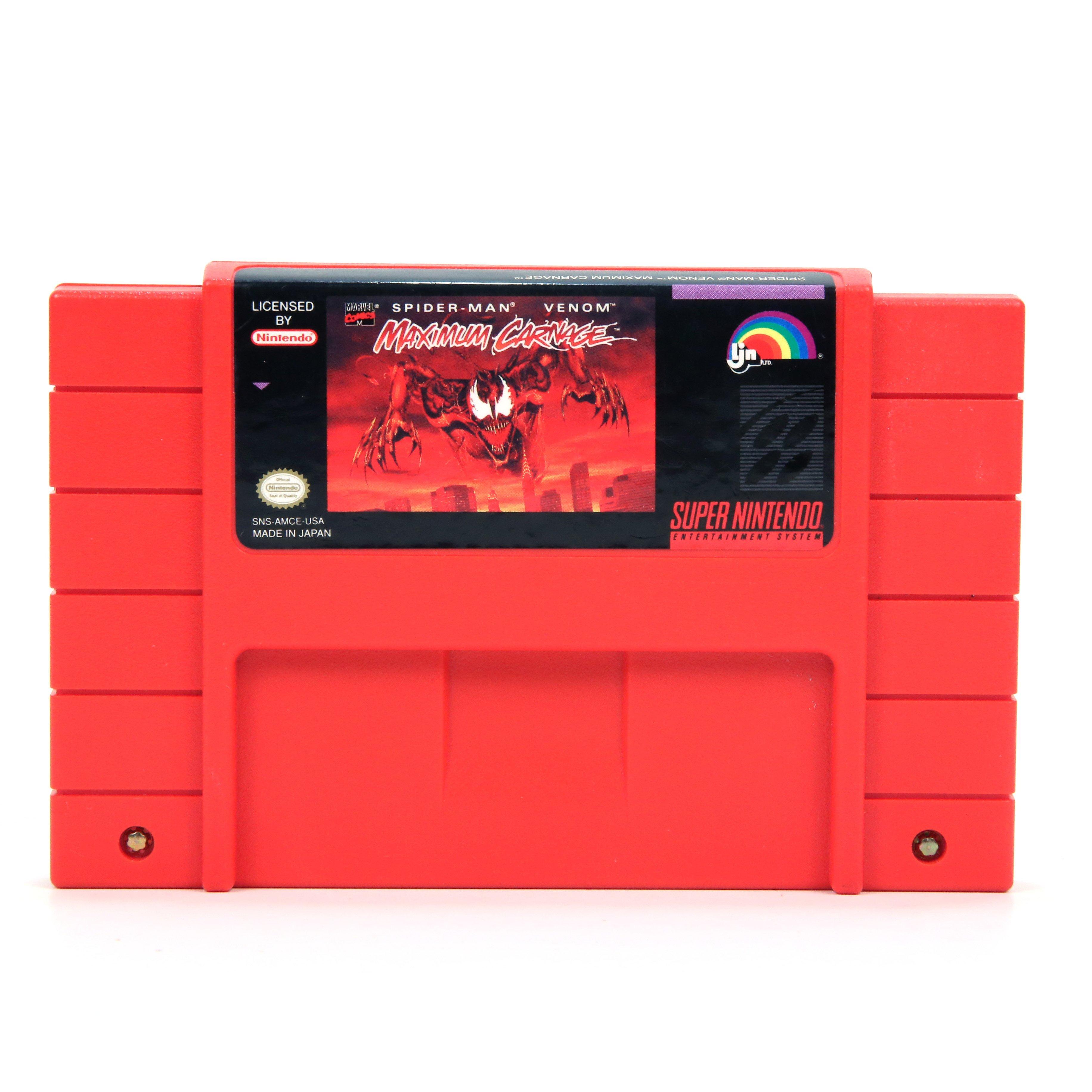 super nintendo spider man