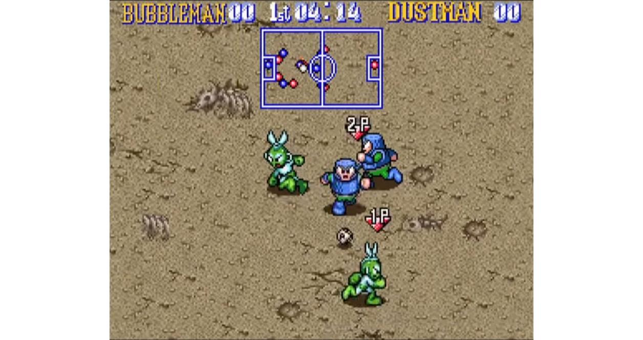 Mega Man Soccer - Super Nintendo (SNES)