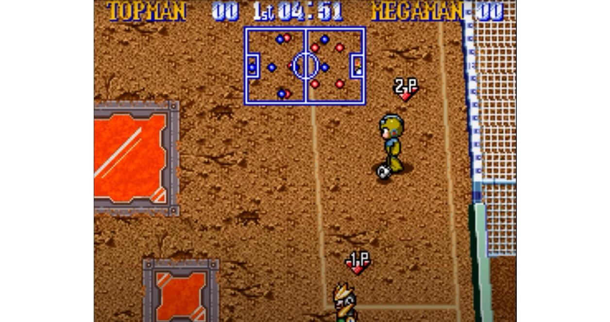 Mega Man Soccer - Super Nintendo (SNES)