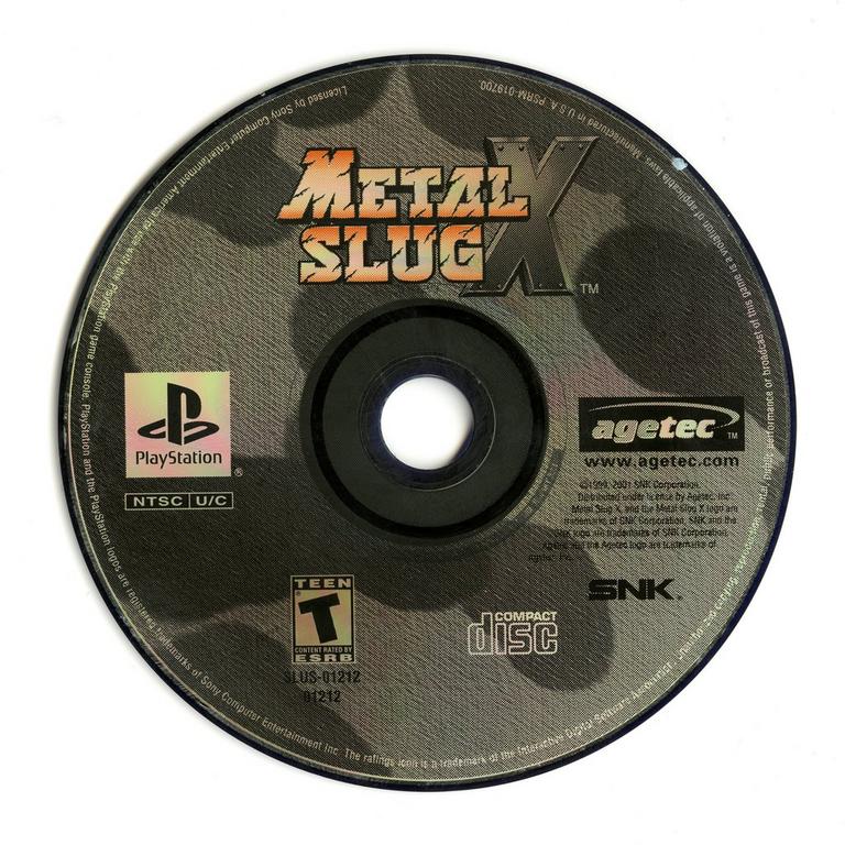 Metal Slug X - PlayStation 1