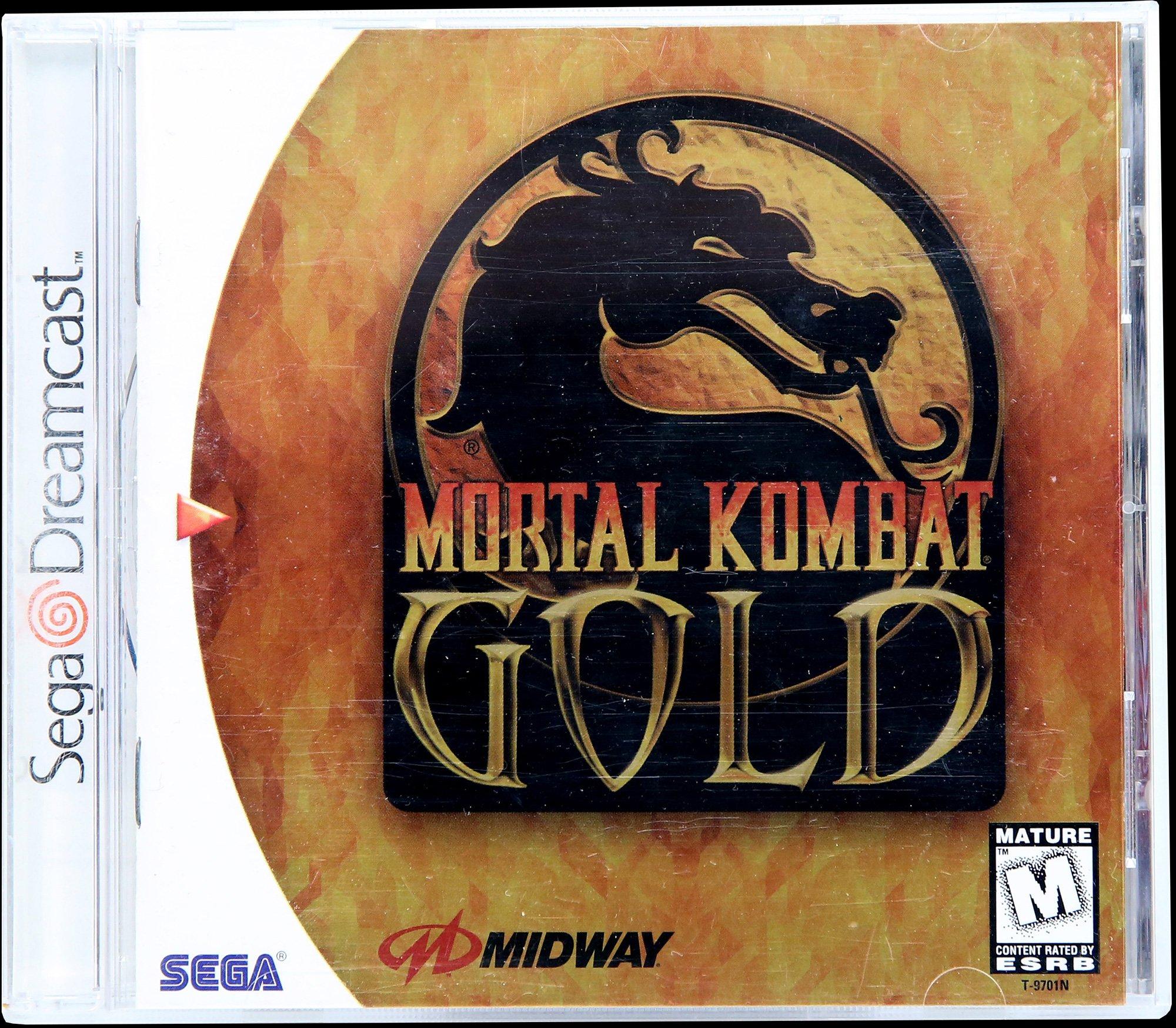 1999 Mortal Kombat Gold Dreamcast Print Ad/Poster Authentic