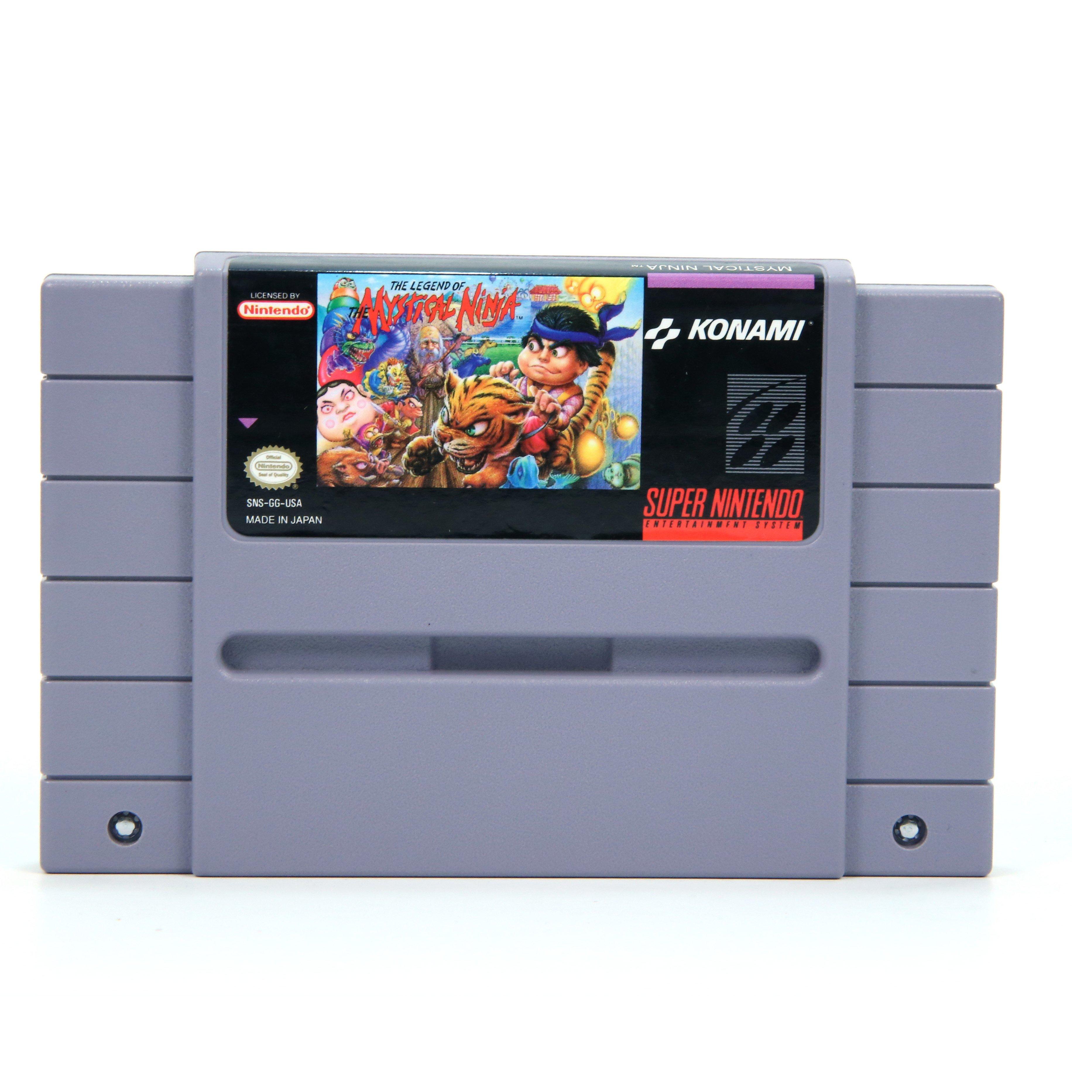 【未開封】 Legend of the Mystical Ninja アナログ盤 SNES The Legend Of The Mystical Ninja CIB - Movie Galore
