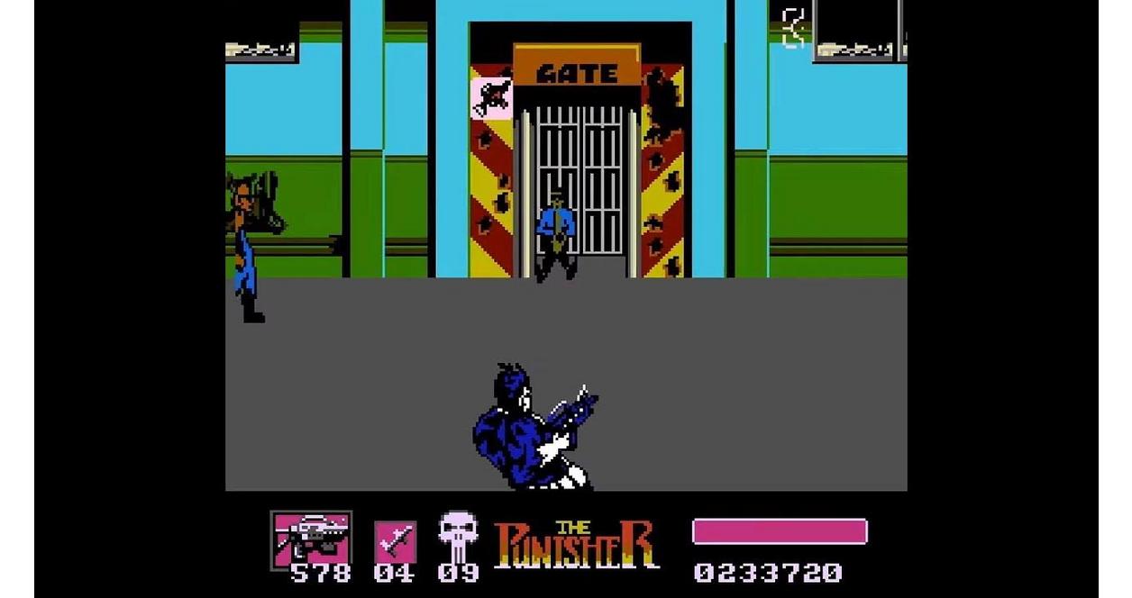 The Punisher - Nintendo (NES)