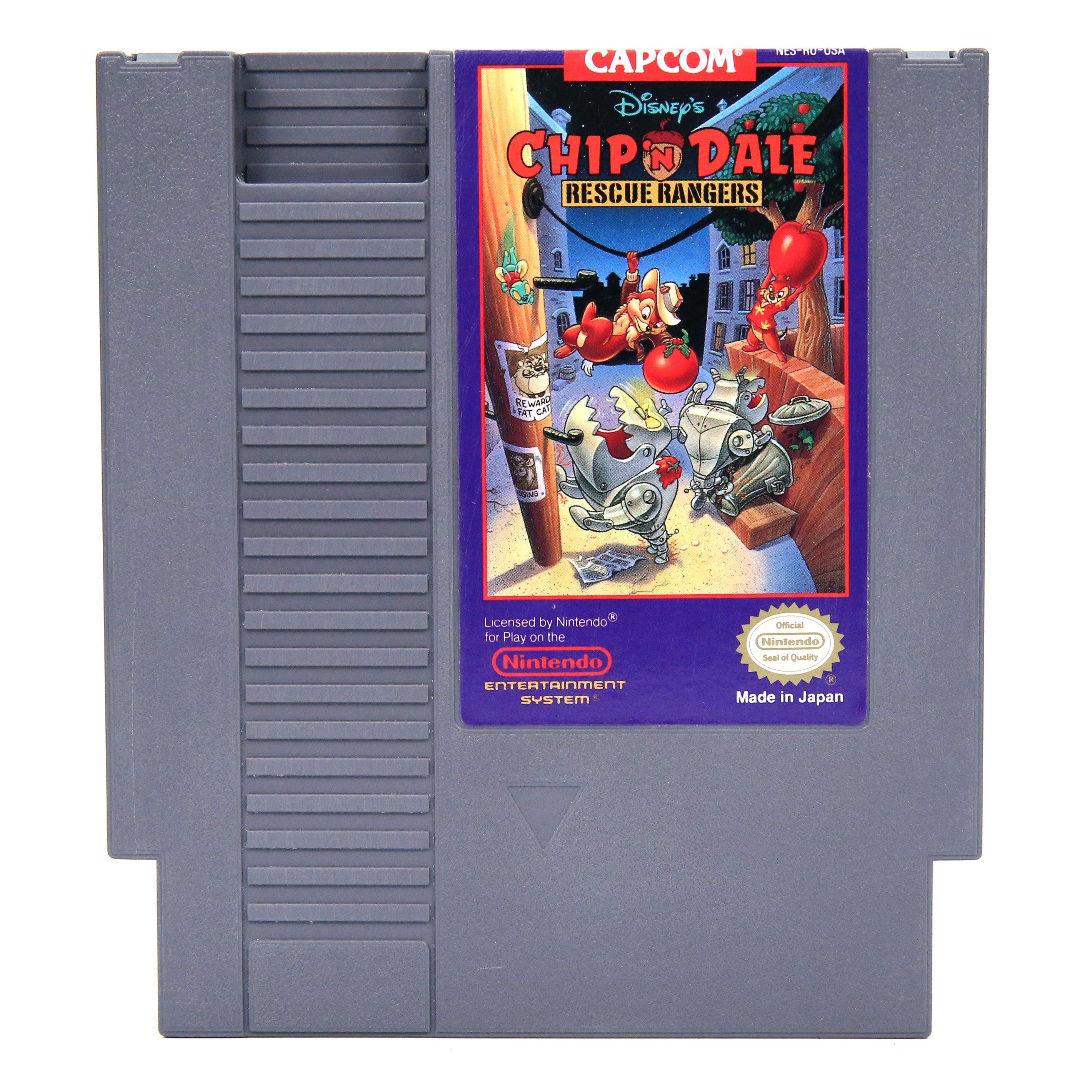 chip and dale rescue rangers video game