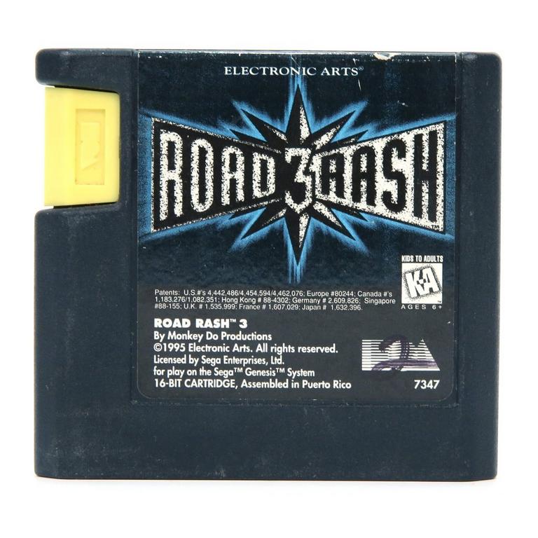 Test du jeu vidéo Road Rash III sur Megadrive • Emu Nova