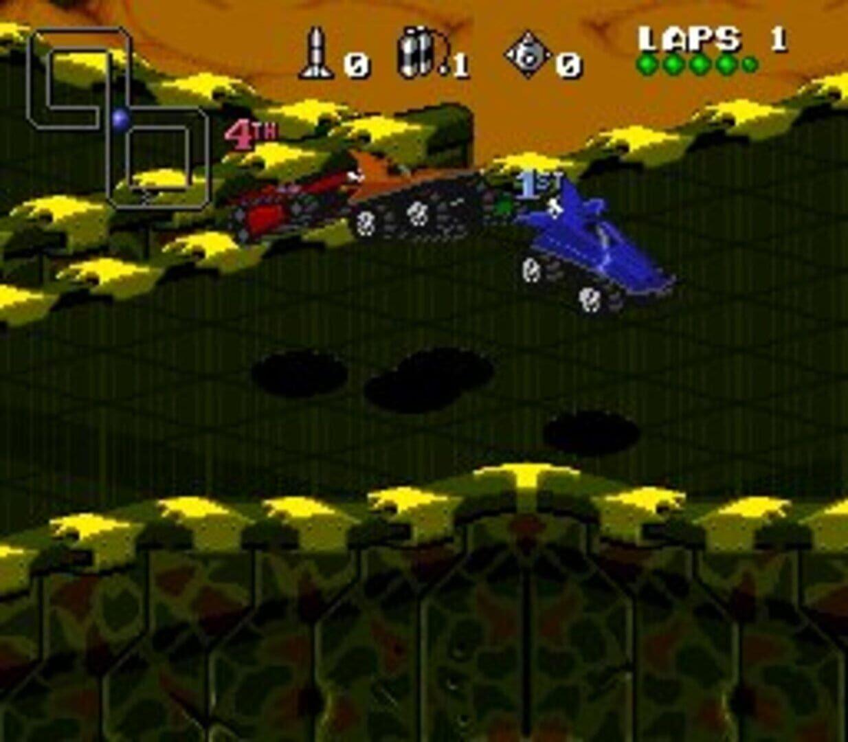 Rock N' Roll Racing - Super Nintendo