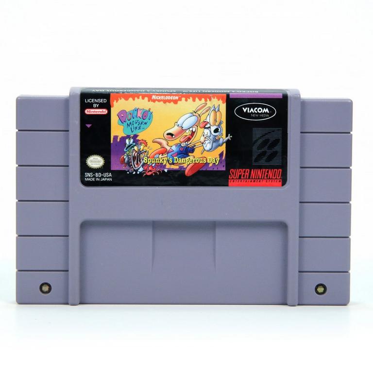 Rocko's Modern Life: Spunky's Dangerous Day - Super Nintendo (SNES)