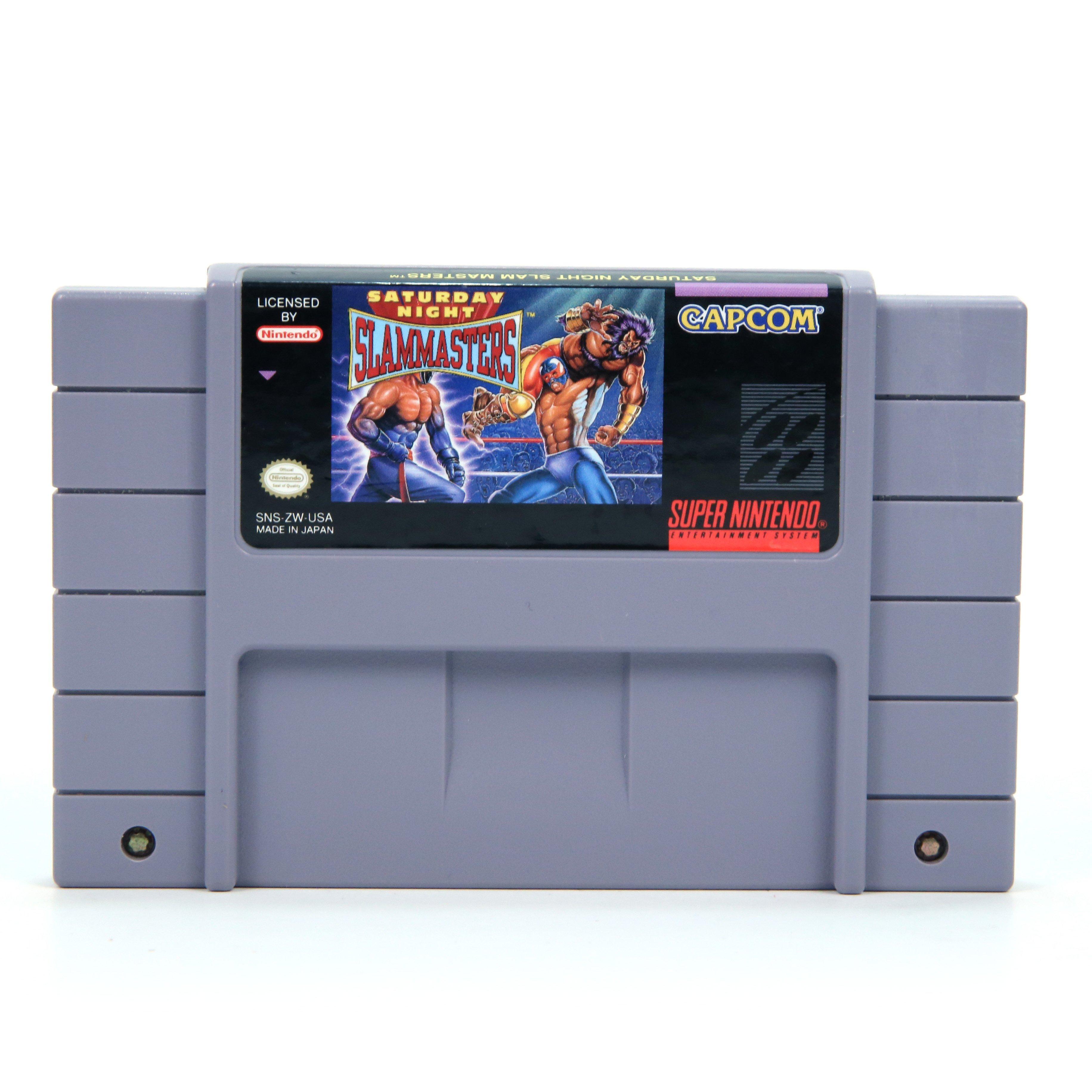 Saturday Night Slam Masters - Super Nintendo | Capcom | GameStop