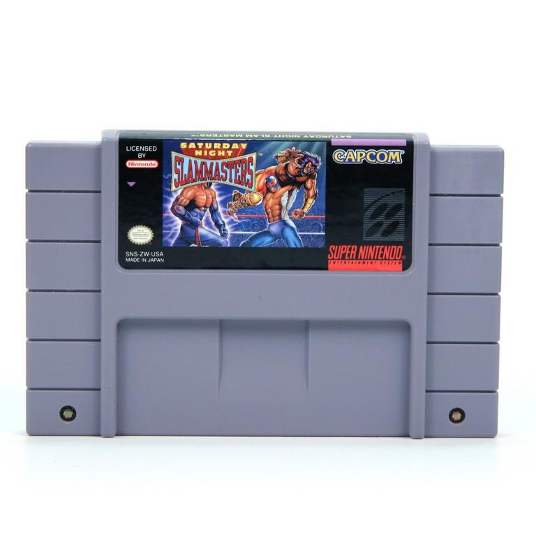 Saturday Night Slam Masters - Super Nintendo (SNES)
