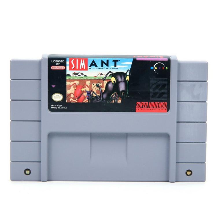 SimAnt - Super Nintendo (SNES)