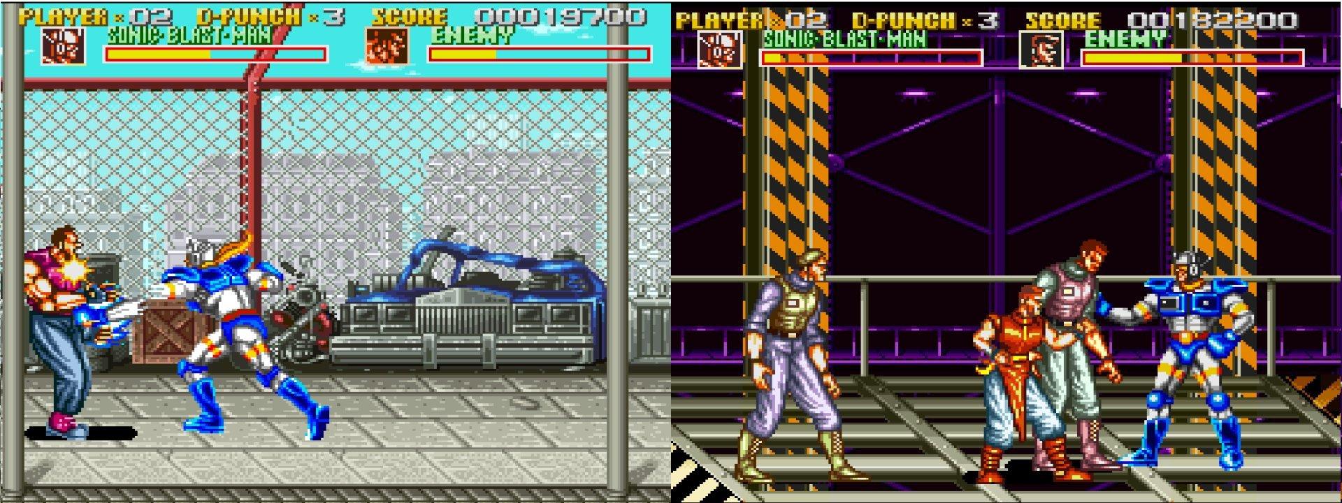 Sonic Blast Man - Super Nintendo