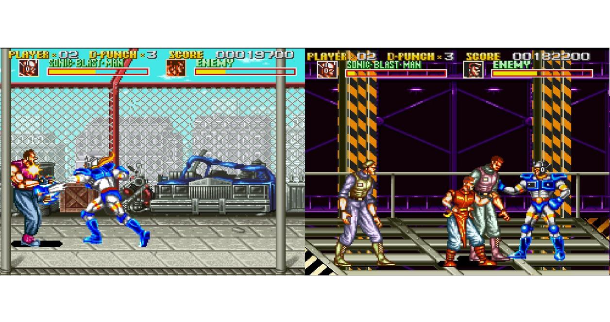 Sonic Blast Man - Super Nintendo (SNES)