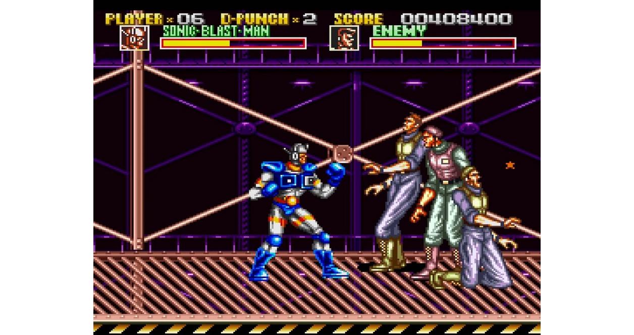 Sonic Blast Man - Super Nintendo (SNES)