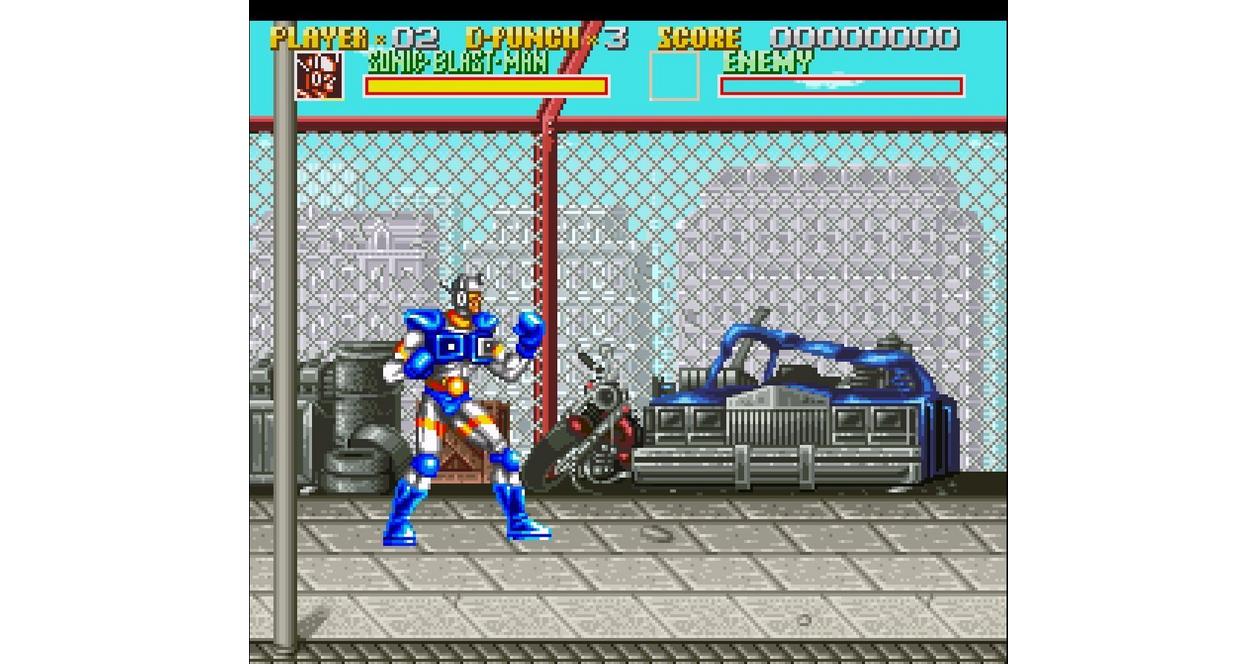 Sonic Blast Man - Super Nintendo (SNES)