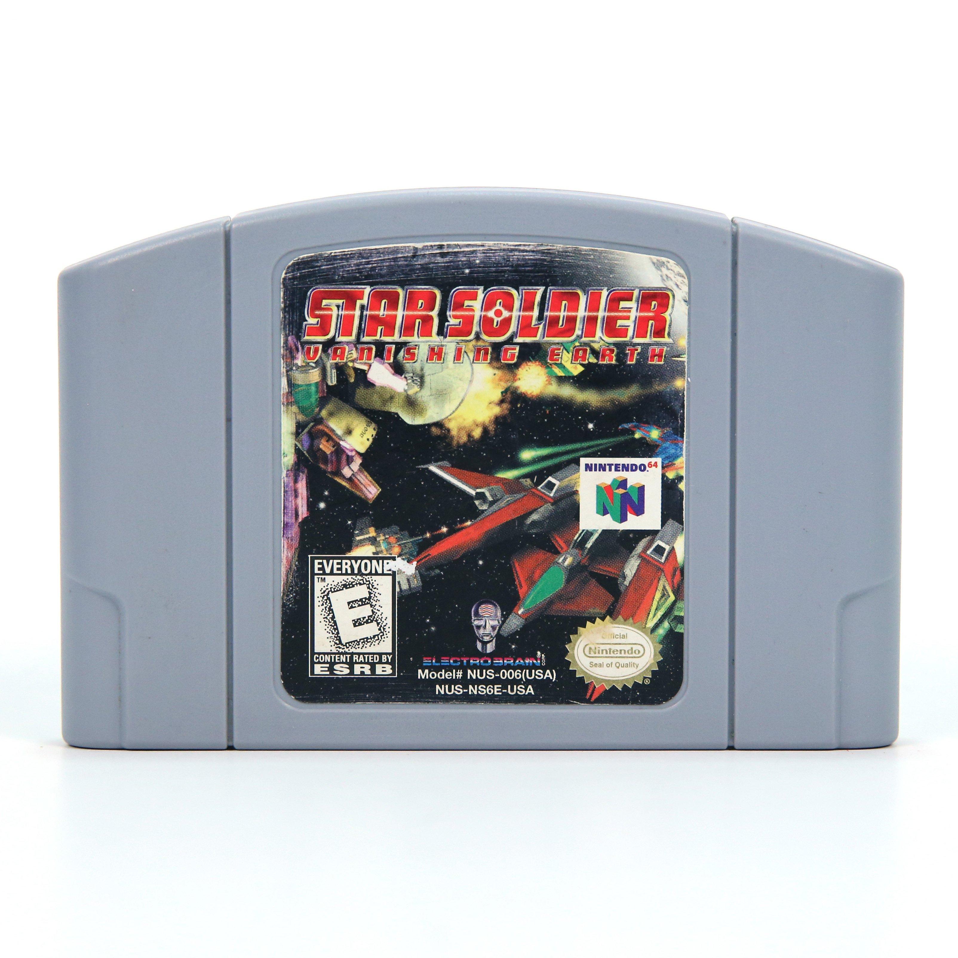 Star Soldier Vanishing Earth Nintendo 64 Gamestop - 