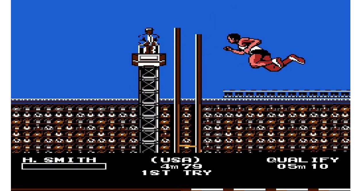 Track and Field II - Nintendo (NES)