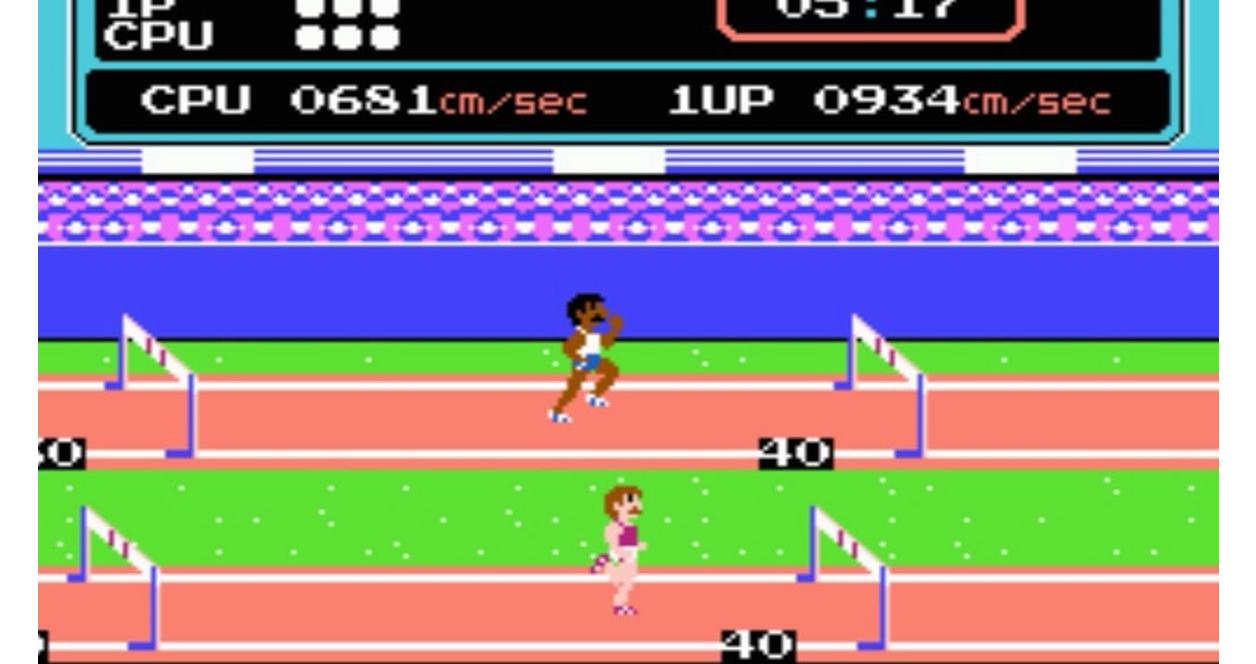 Track and Field II - Nintendo (NES)
